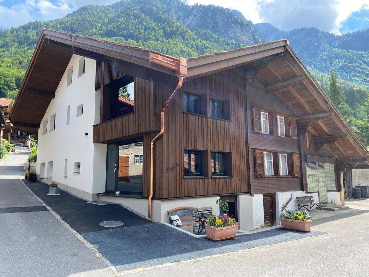 Appartement Beim Brunnen à Gsteigwiler Extérieur photo